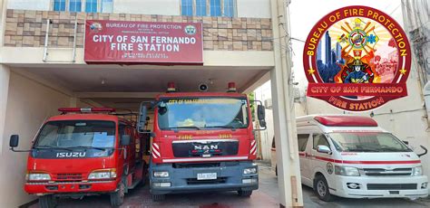 BFP R3 City of San Fernando Fire Station .